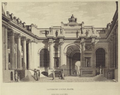 Lothbury Court, Bank of England von Thomas (after) Malton