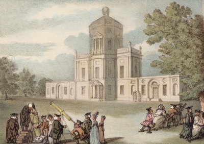 Eine Südansicht des Observatoriums in Oxford von Thomas (after) Rowlandson