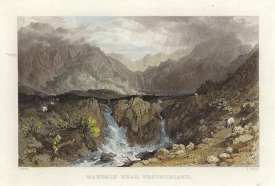 Mardale Head, Westmoreland von Thomas Allom