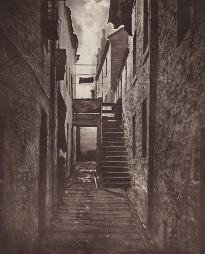 Tafel 32: Close, Nr. 128 Saltmarket von Thomas Annan