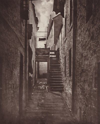 Tafel 32: Close, Nr. 128 Saltmarket von Thomas Annan