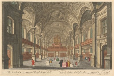 Das Innere der St. Martin
