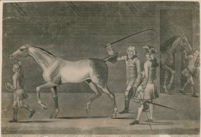 Ein Pferdehändler verkauft ein Pferd - caveat emptor von Thomas Burford