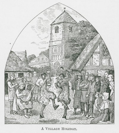 Ein Dorffest von Thomas Charles Barfield