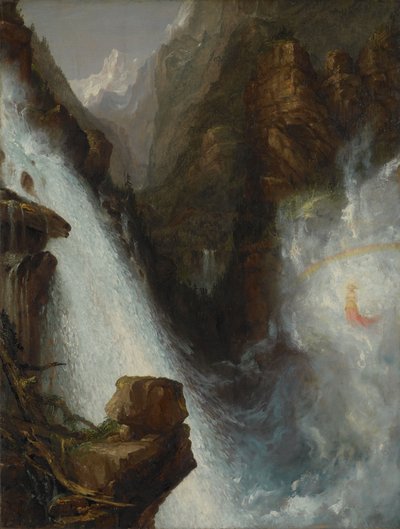 Szene aus Byrons „Manfred“ von Thomas Cole