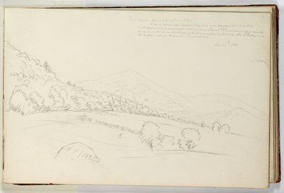 Schroon Mountain vom Kopf des Schroon Lake von Thomas Cole