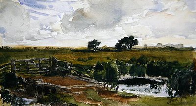 Wiese bei Arundel von Thomas Collier