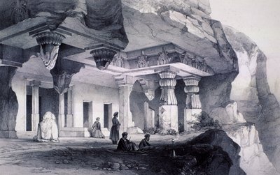 Ajunta sic, Vihara Höhle Nummer Sieben von Thomas Colman Dibdin