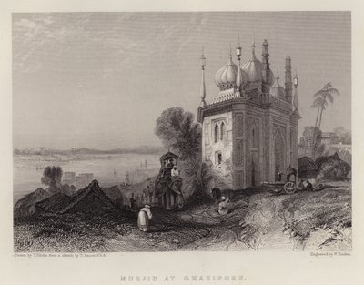 Moschee in Ghazipore von Thomas Colman Dibdin