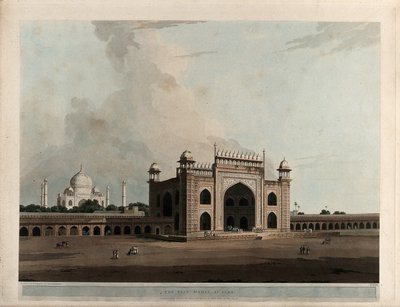 Das Taj Mahal in Agra von Thomas Daniell