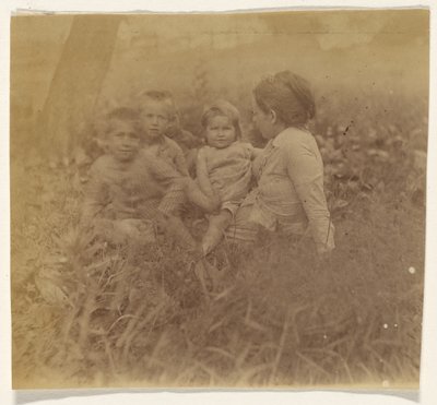 [Frances Eakins Crowell und vier ihrer Kinder] von Thomas Eakins