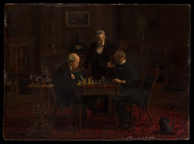 Die Schachspieler von Thomas Eakins