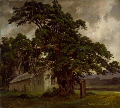 Die Kirche in Patterdale von Thomas Fearnley