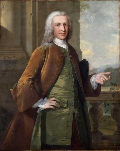 Porträt von Sir Charles Kemeys-Tynte, Baronet (1710-1785) von Thomas Frye