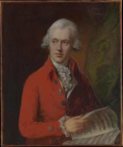 Charles Rousseau Burney (1747-1819) von Thomas Gainsborough