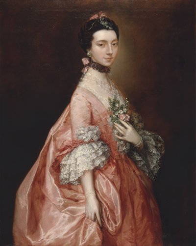 Mary Little, später Lady Carr, ca. 1765 von Thomas Gainsborough