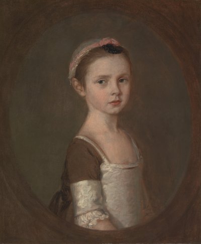 Miss Susanna Gardiner 1752-1818, zwischen 1758 und 1759 von Thomas Gainsborough