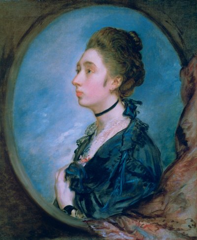Die Tochter des Künstlers Margaret, ca. 1772 von Thomas Gainsborough