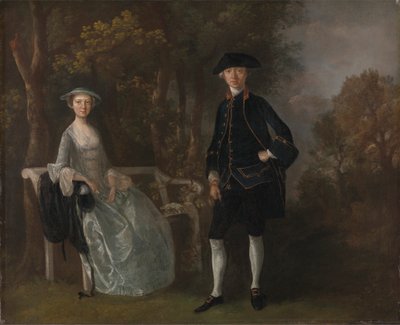 Lady Lloyd und ihr Sohn, Richard Savage Lloyd, von Hintlesham Hall, Suffolk von Thomas Gainsborough RA