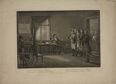 Kaiser Paul I. herablassend Kosciusko im Gefängnis zu besuchen von Thomas Gaugain