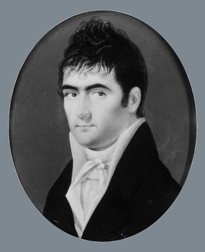 Selbstporträt, ca. 1805 von Thomas Gimbrede
