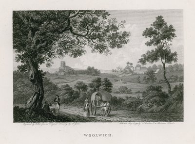 Eine Ansicht von Woolwich von Thomas Girtin