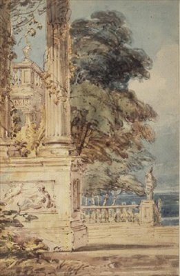 Gartenterrasse von Thomas Girtin