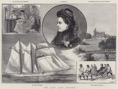 Die verstorbene Lady Brassey von Thomas Harrington Wilson