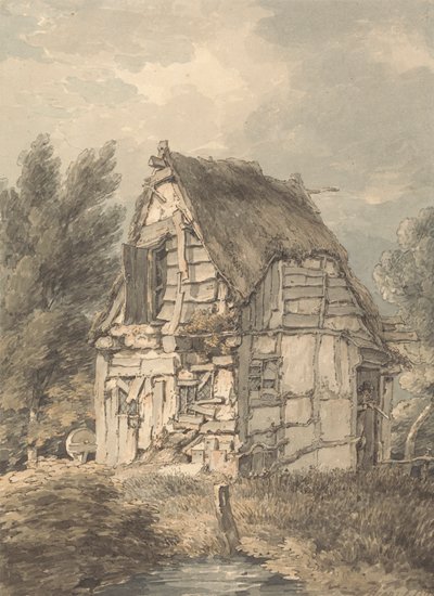 Fachwerk- und Strohhütte von Thomas Hearne