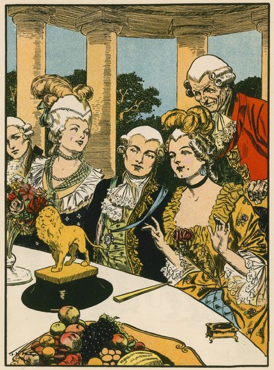 Canovas Butterlöwe von Thomas Heath Robinson