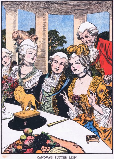 Canovas Butterlöwe von Thomas Heath Robinson