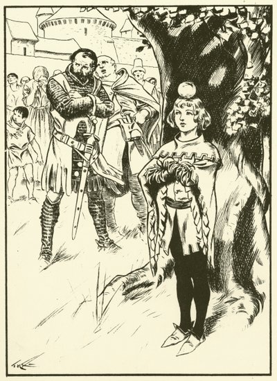 Tells Sohn und der Apfel von Thomas Heath Robinson