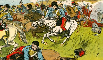 Der Angriff der Leichten Brigade von Thomas Heath Robinson