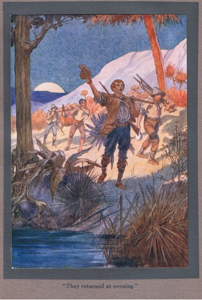 Sie kehrten am Abend zurück von Thomas Heath Robinson