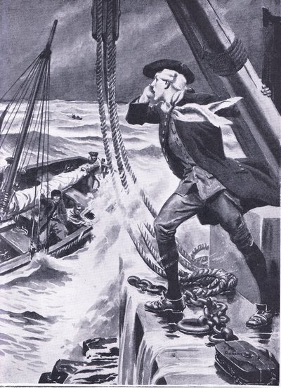 Einen Weg zum Meer erleuchten: Smeaton, Illustration aus 