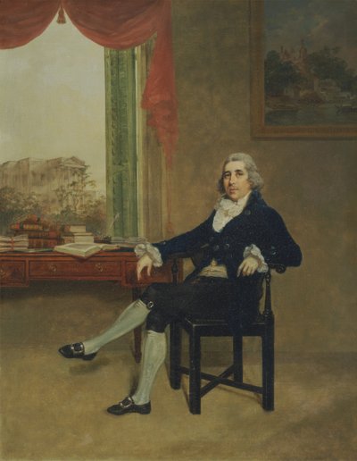Thomas Graham (1748-1843) Baron Lynedoch von Balgowan, ca. 1790 von Thomas Hickey