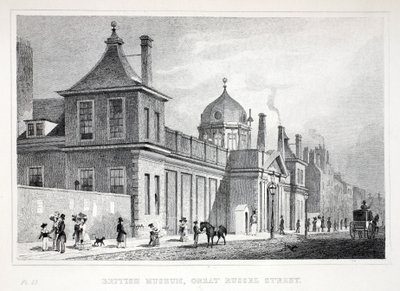 British Museum, Great Russell Street, aus 