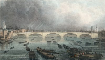 Neue Londoner Brücke von Thomas Hosmer Shepherd
