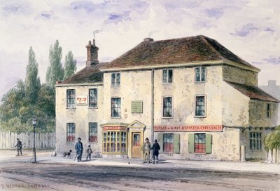 Pied Bull Public House, 1848 von Thomas Hosmer Shepherd