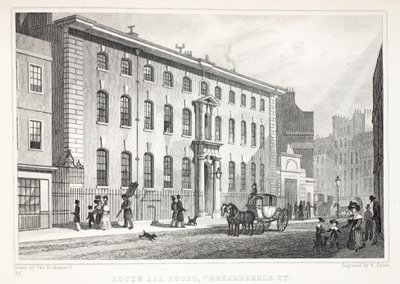 South Sea House, Threadneedle Street, aus 