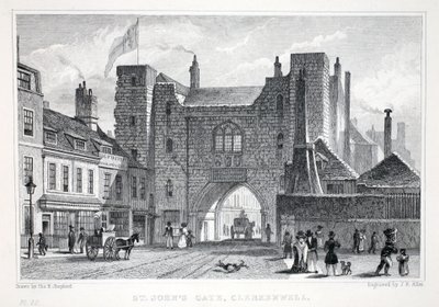 St. Johns Gate, Clerkenwell, aus 