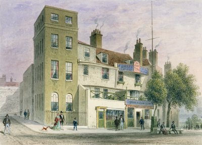Der Alte George auf dem Tower Hill von Thomas Hosmer Shepherd
