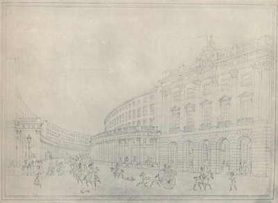 The Quadrant, Regent Street, 1822 von Thomas Hosmer Shepherd