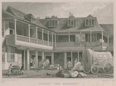 Das Tabard Inn, Southwark von Thomas Hosmer Shepherd