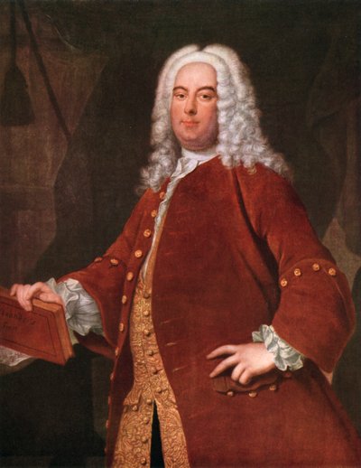 Georg Friedrich Händel, deutscher Komponist von Thomas Hudson