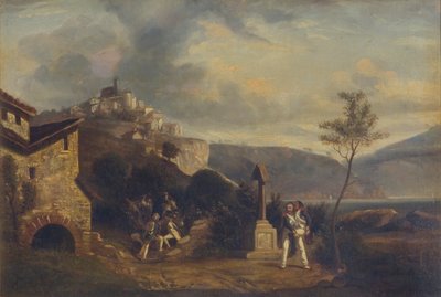 Ein Vorfall in den Napoleonischen Kriegen, 1830-1882 von Thomas Jones Barker