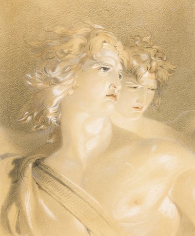 Satan als gefallener Engel von Thomas Lawrence