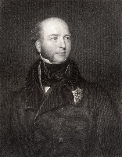 Francis Charles Seymour Conway, 3. Marquess of Hertford und Yarmouth, graviert von William Holl, aus 