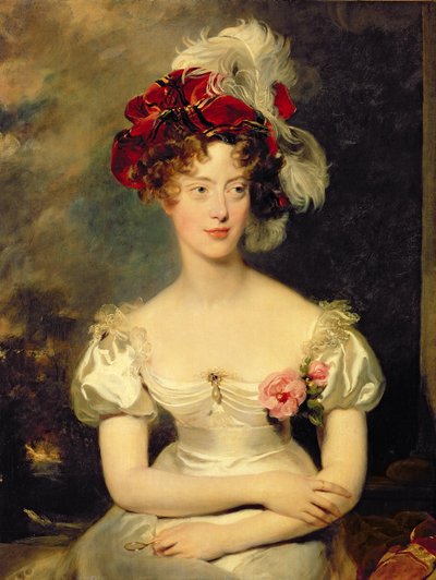 Marie-Caroline de Bourbon, Herzogin von Berry (1798-1870), ca. 1825 von Thomas Lawrence