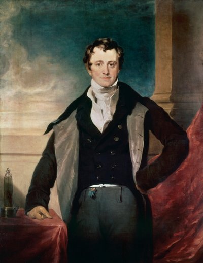 Porträt von Humphry Davy von Thomas Lawrence